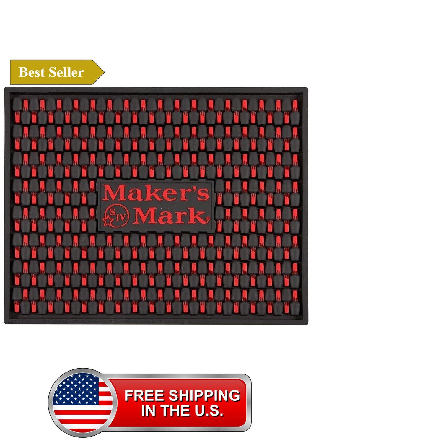 Makers Mark Extra Large Bar Serving Station Drip Mat
