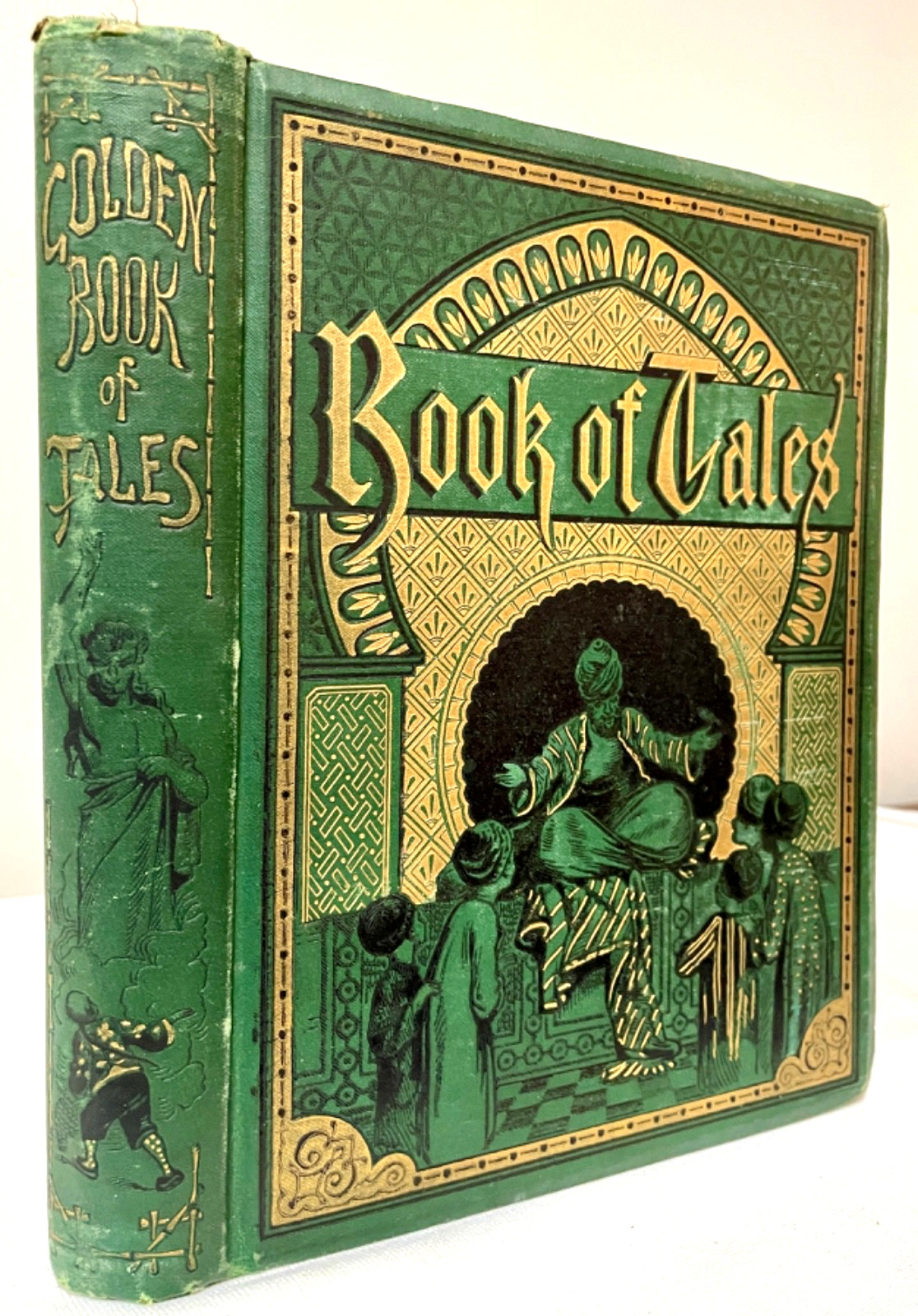 Antique Victorian Ornate Illustrated Fairy Tale Book 1882 First Edition Gilt Art