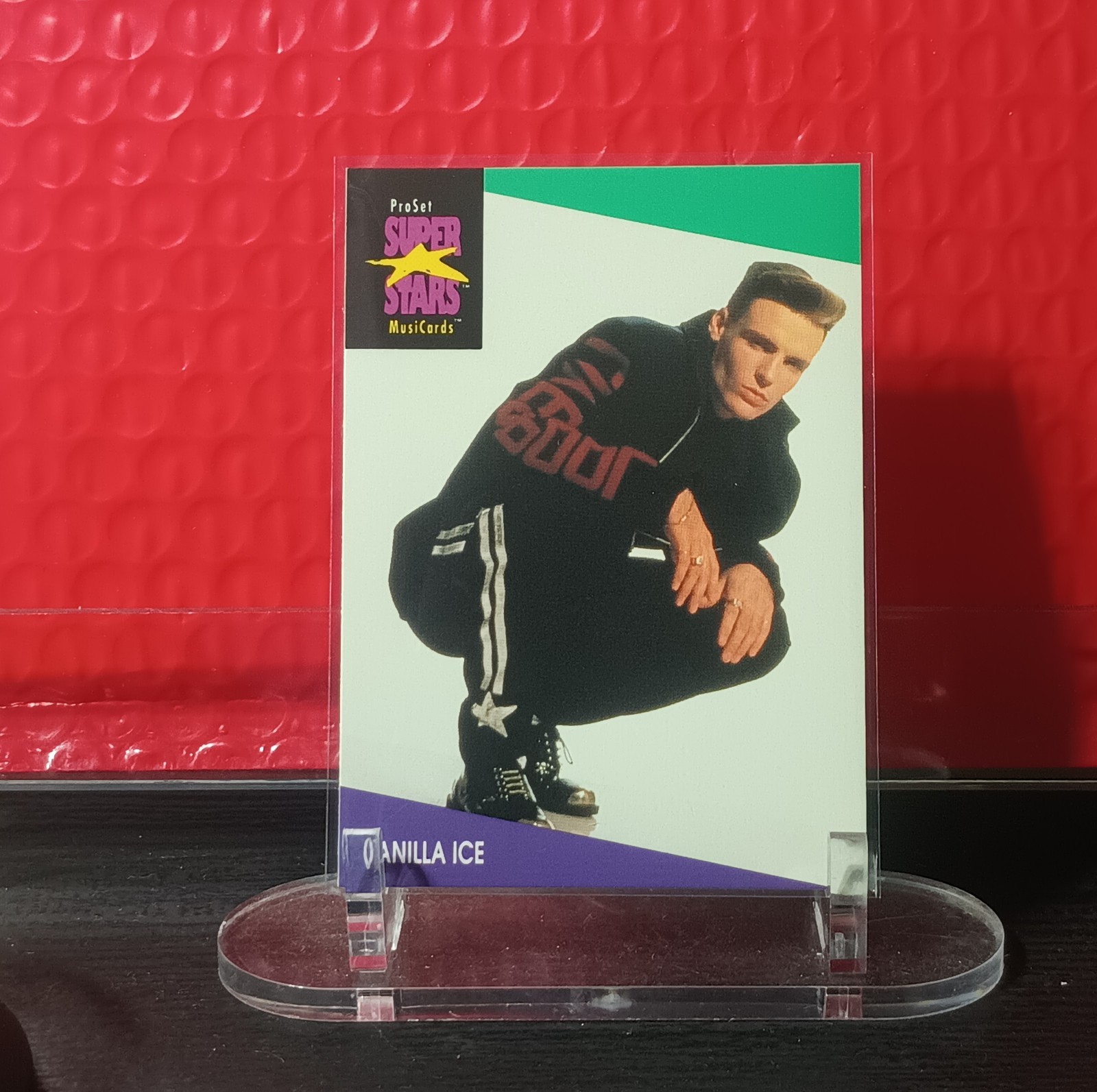 Vanilla Ice - 1991-92 Pro Set Super Stars Musicards #141