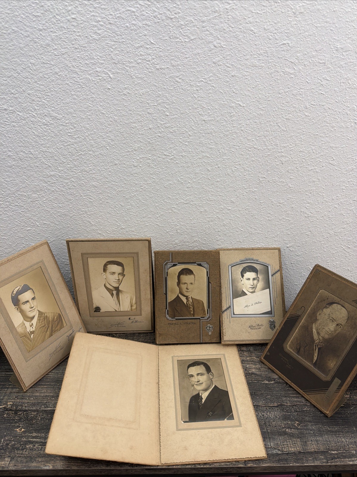 Vintage 1940s High School Class Photos Lot | Nebraska Ephemera