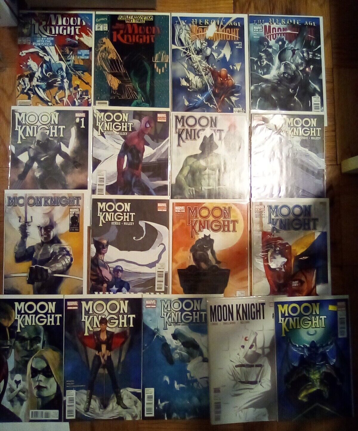 Marvel; Small Moon Knight Collection - 17 Comics