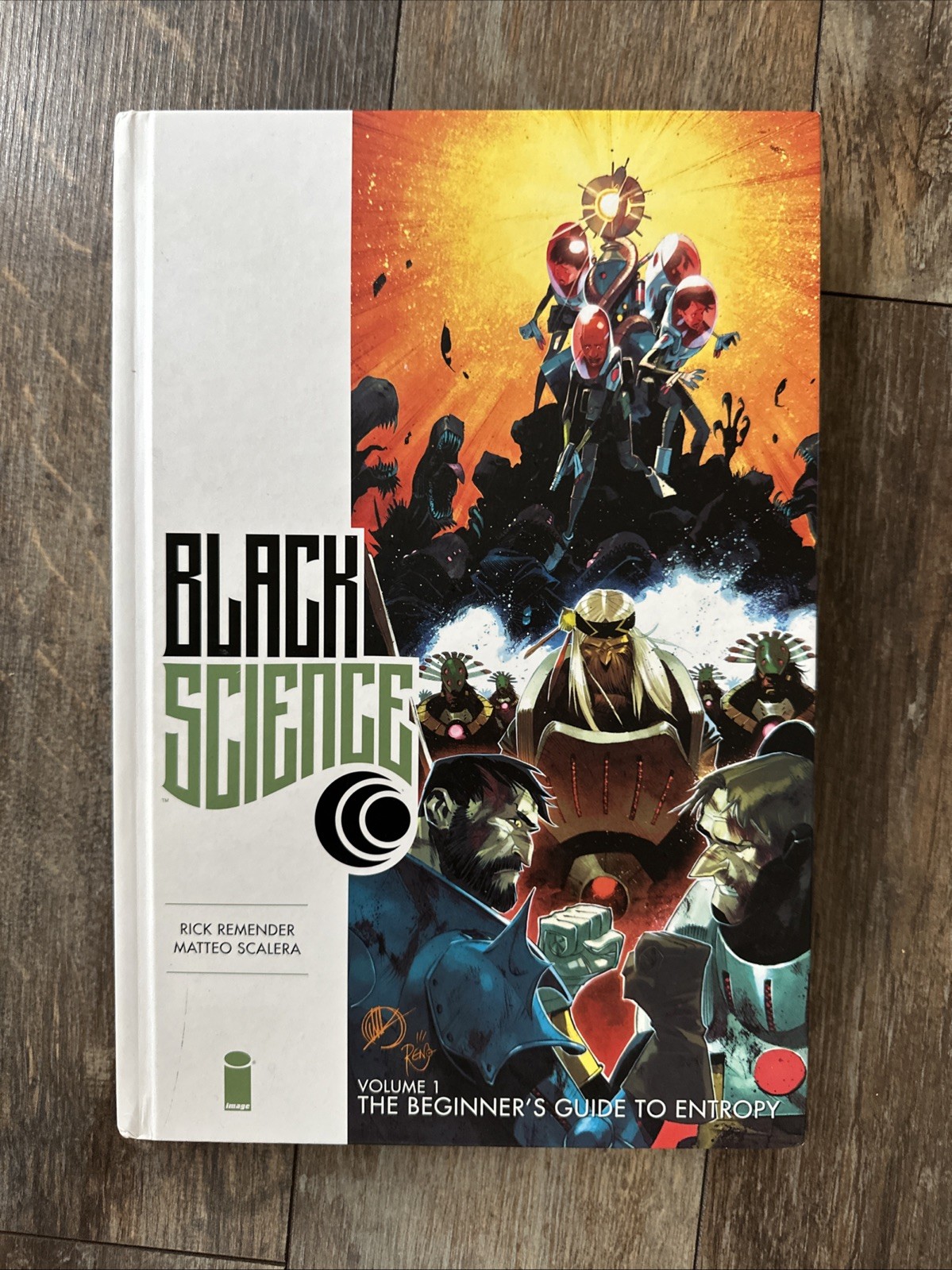 black science volume 1 the beginner\'s guide to entropy hardcover sealed image black science volume 1 the beginner\'s guide to entropy hardcover sealed image