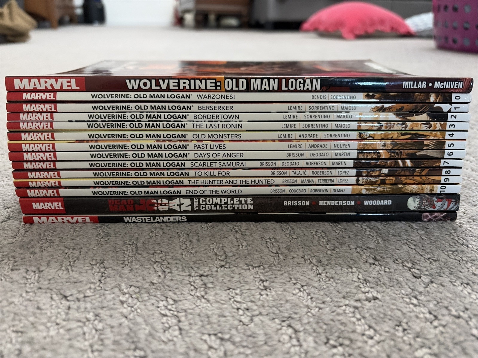 Complete Old Man Logan Wolverine TPB set 0 1 2 3 4 5 6 7 8 9 10 and Dead Man +