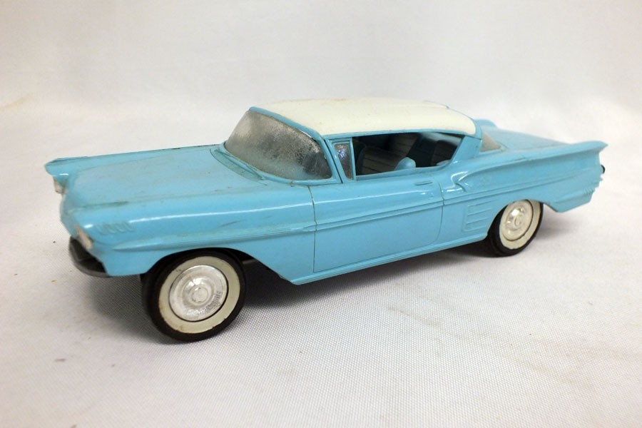Vintage AMT 1958 Chevrolet Chevy Impala Friction Dealer Promo Car Promo Project