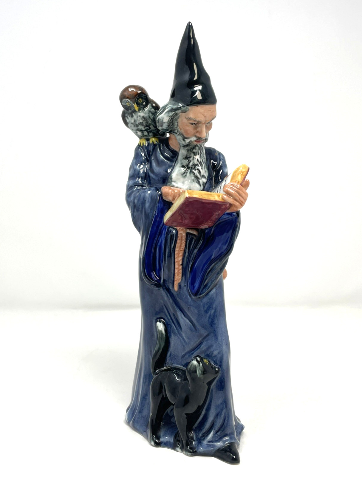 Royal Doulton The Wizard Figurine Handmade Signed A. Maslankowski HN2877 England