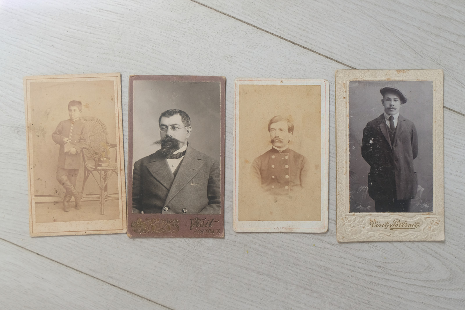 SUPER RARE Vintage Tbilisi Georgia Visit Portraits and Russian Portrait c1900