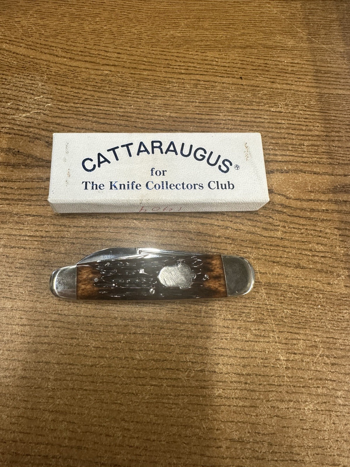 CATTARAUGUS CM-14 1989 3 Blade Folding Pocket Knife 