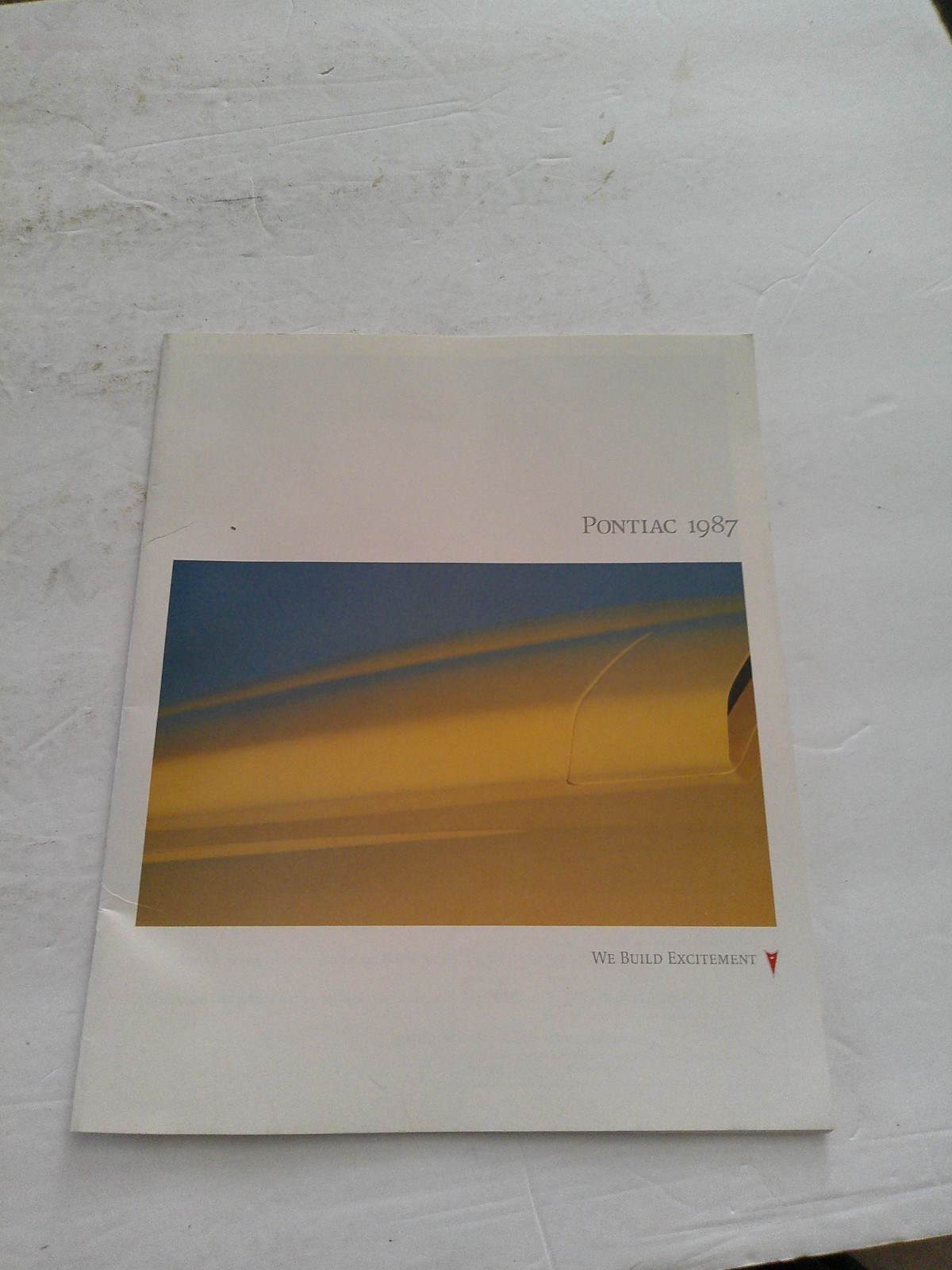 1987 Pontiac Full Line Sales Brochure