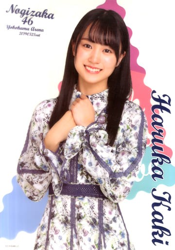 Nogizaka46 Kaki Haruka A3 Clear Poster Sing Out Live Japan Used Japan
