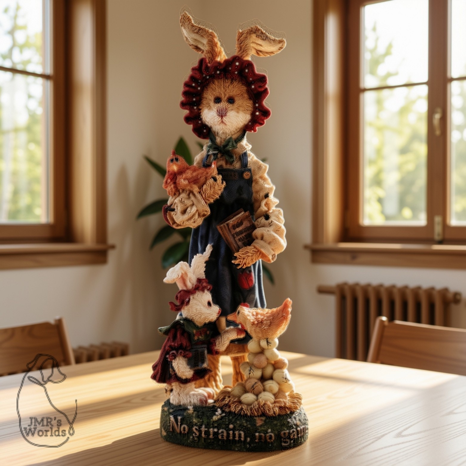 Vintage 1999 Boyds Bears Folkstone Harriet & Punch with Hermine... The Challenge