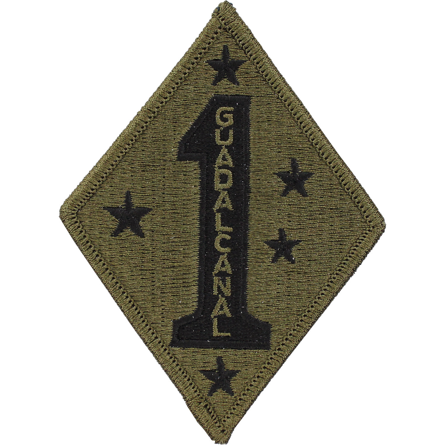 1st Marine Division Subdued Patch ( 2 3/4\ 1st Marine Division Subdued Patch ( 2 3/4\