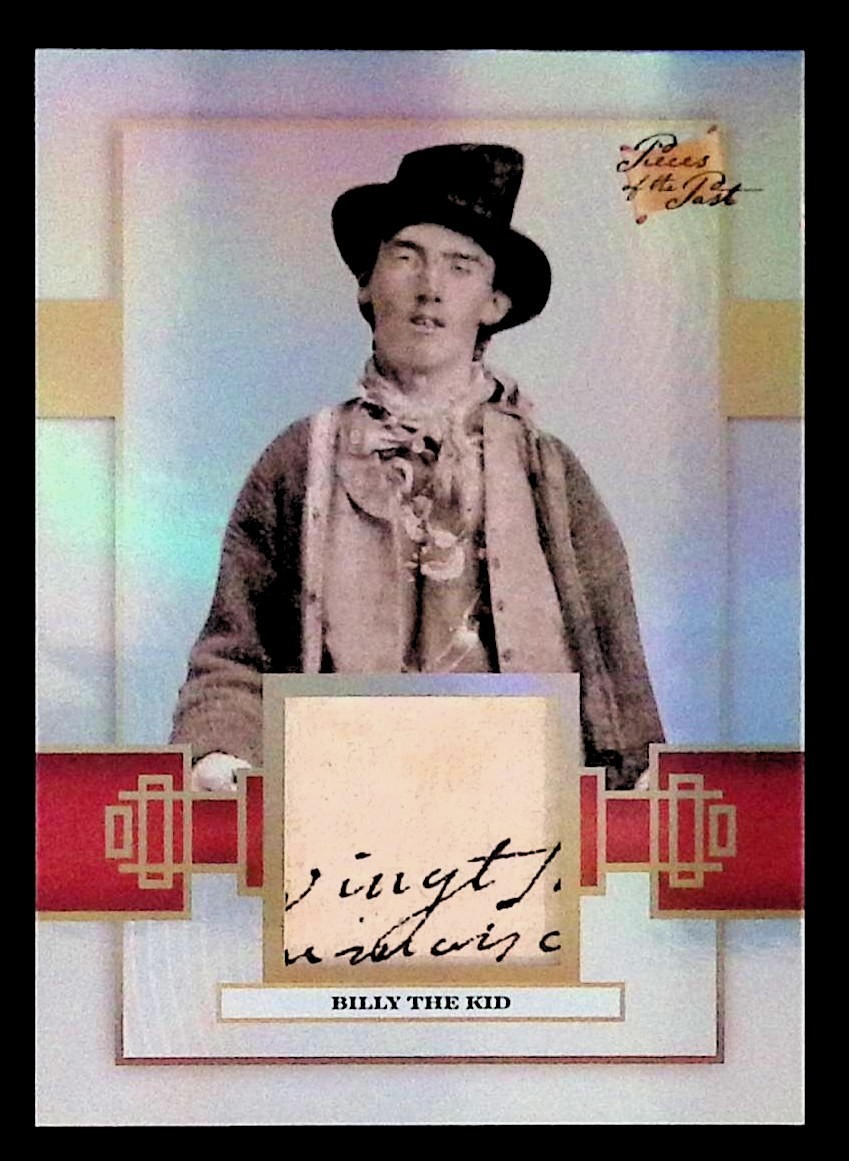 Billy the Kid * Written Relic #365 * 2026 Pieces of the Past