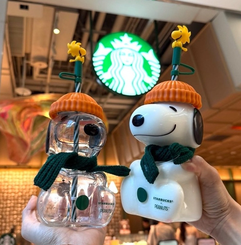NEW 2026 Special Edition Presale Starbucks x Peanuts Snoopy Glass Cup GIFT NEW 2026 Special Edition Presale Starbucks x Peanuts Snoopy Glass Cup GIFT