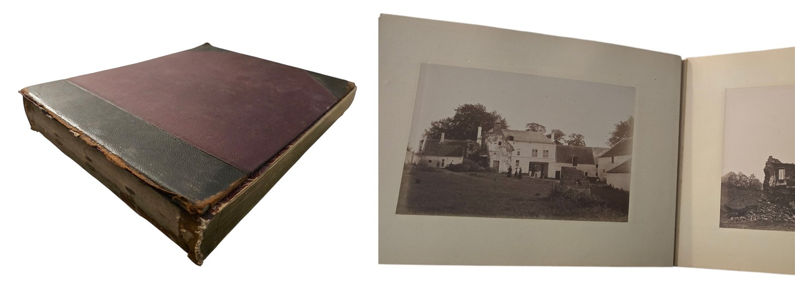 c1890s antique HIGH-SOCIETY travel EUROPE PHOTO ALBUM amsterdam brussels costume