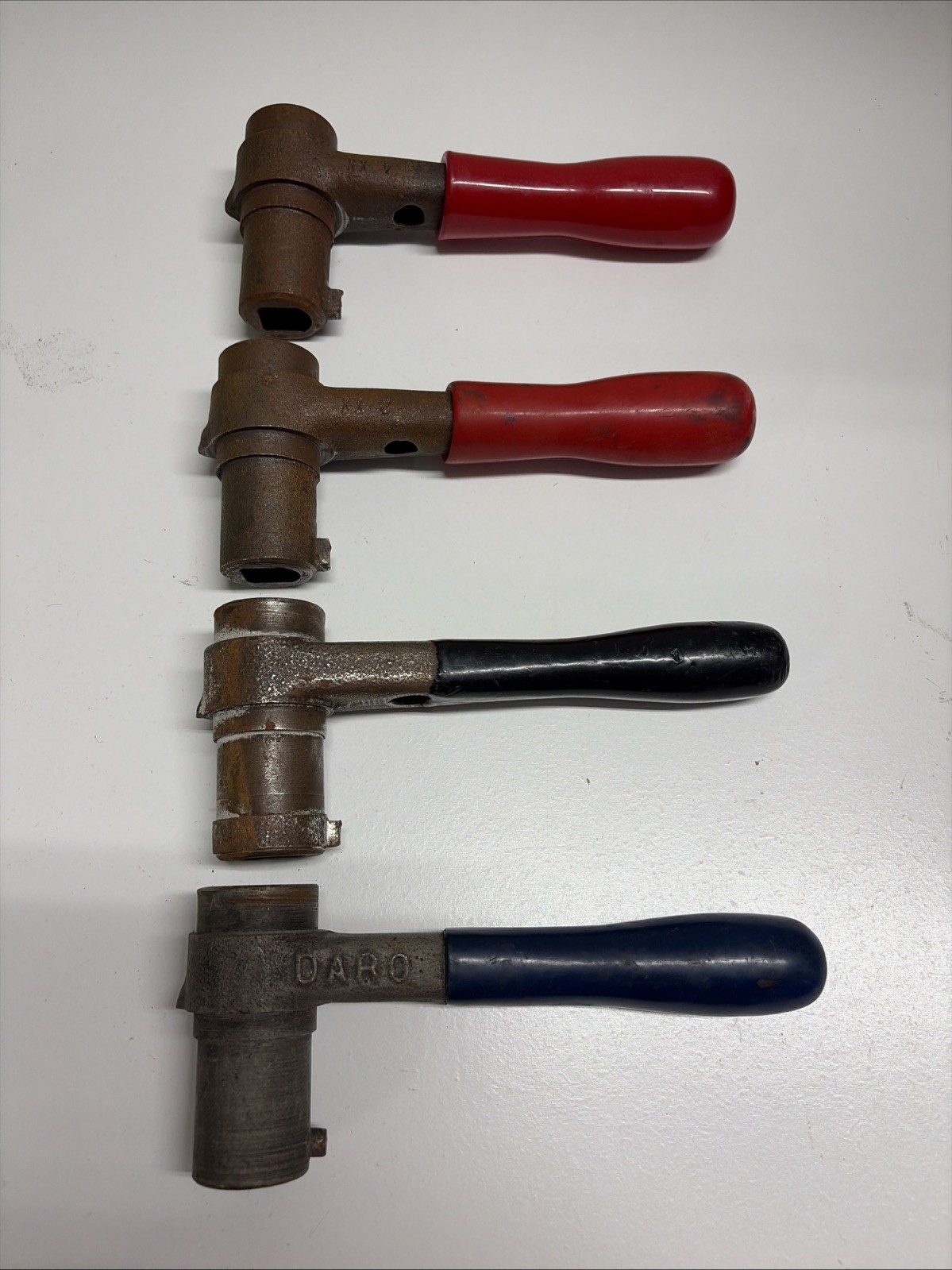 Lot Of 4 VTG Daro NYC Transit Subway Authority Subway Motormans Brake Handle