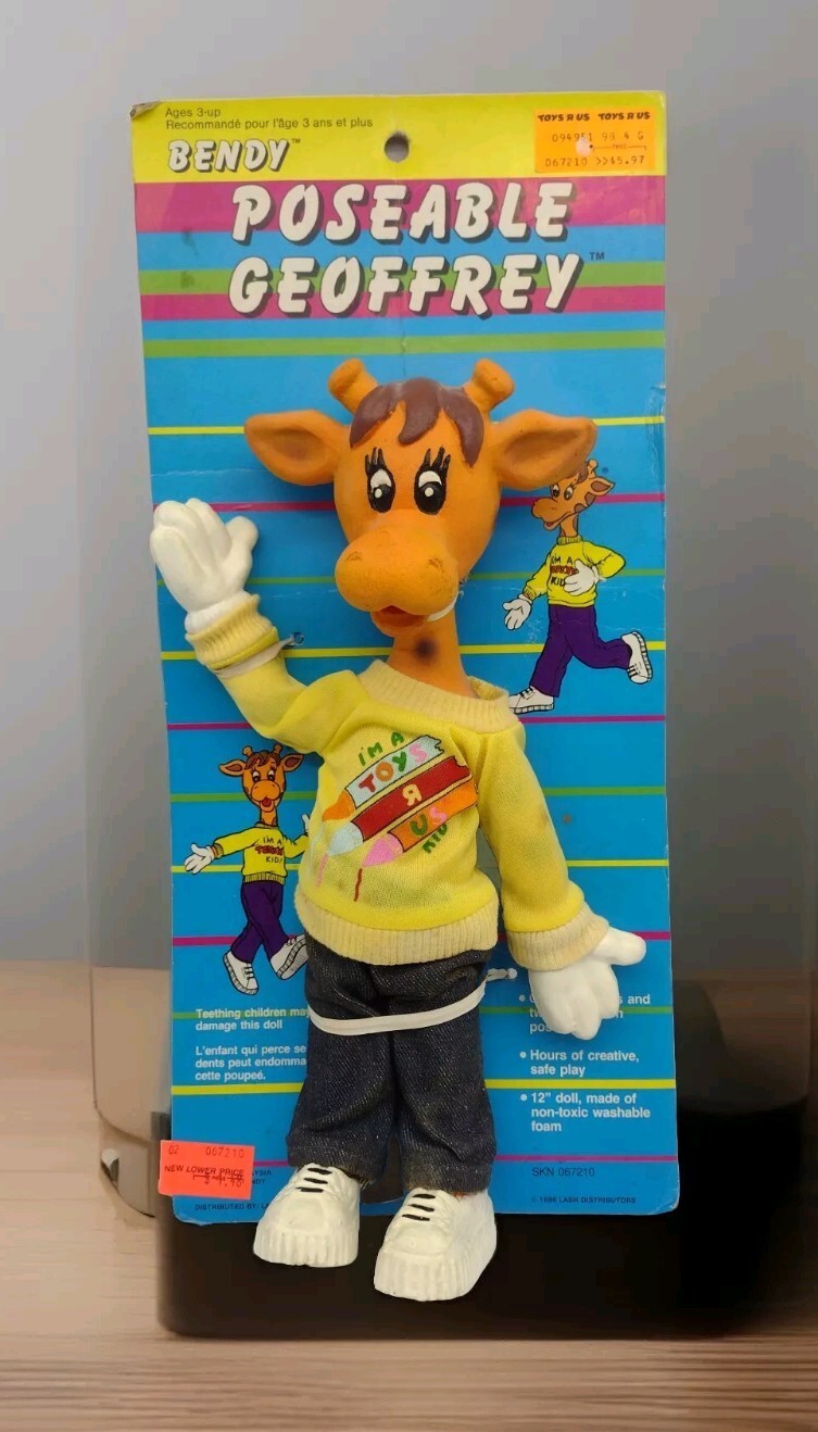 Vintage Toys R Us GEOFFREY GIRAFFE 12\ Vintage Toys R Us GEOFFREY GIRAFFE 12\
