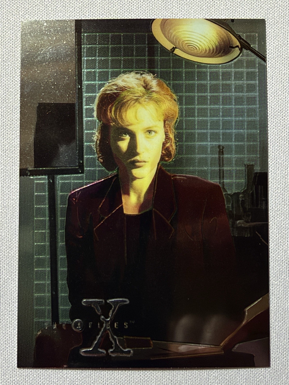 1995 Topps The X-Files Season 1 Finest Chromium Card #X4 \