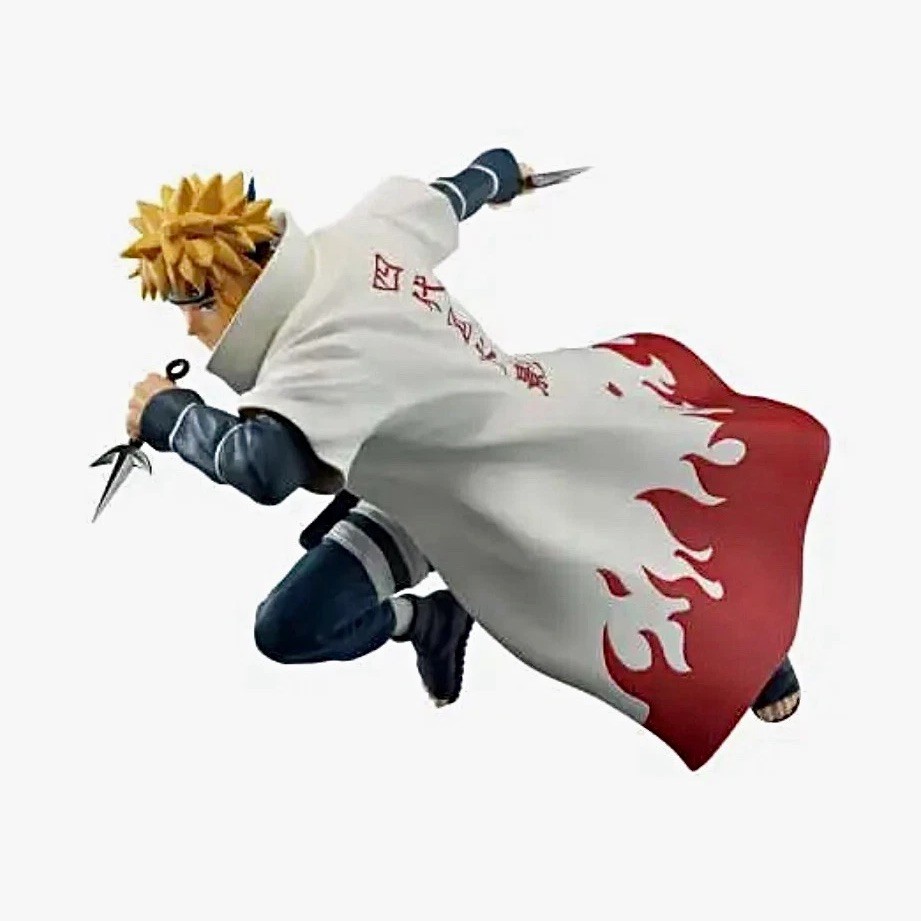 Minato Namikaze - Naruto Shippuden - Running Pose White Cloak Figure