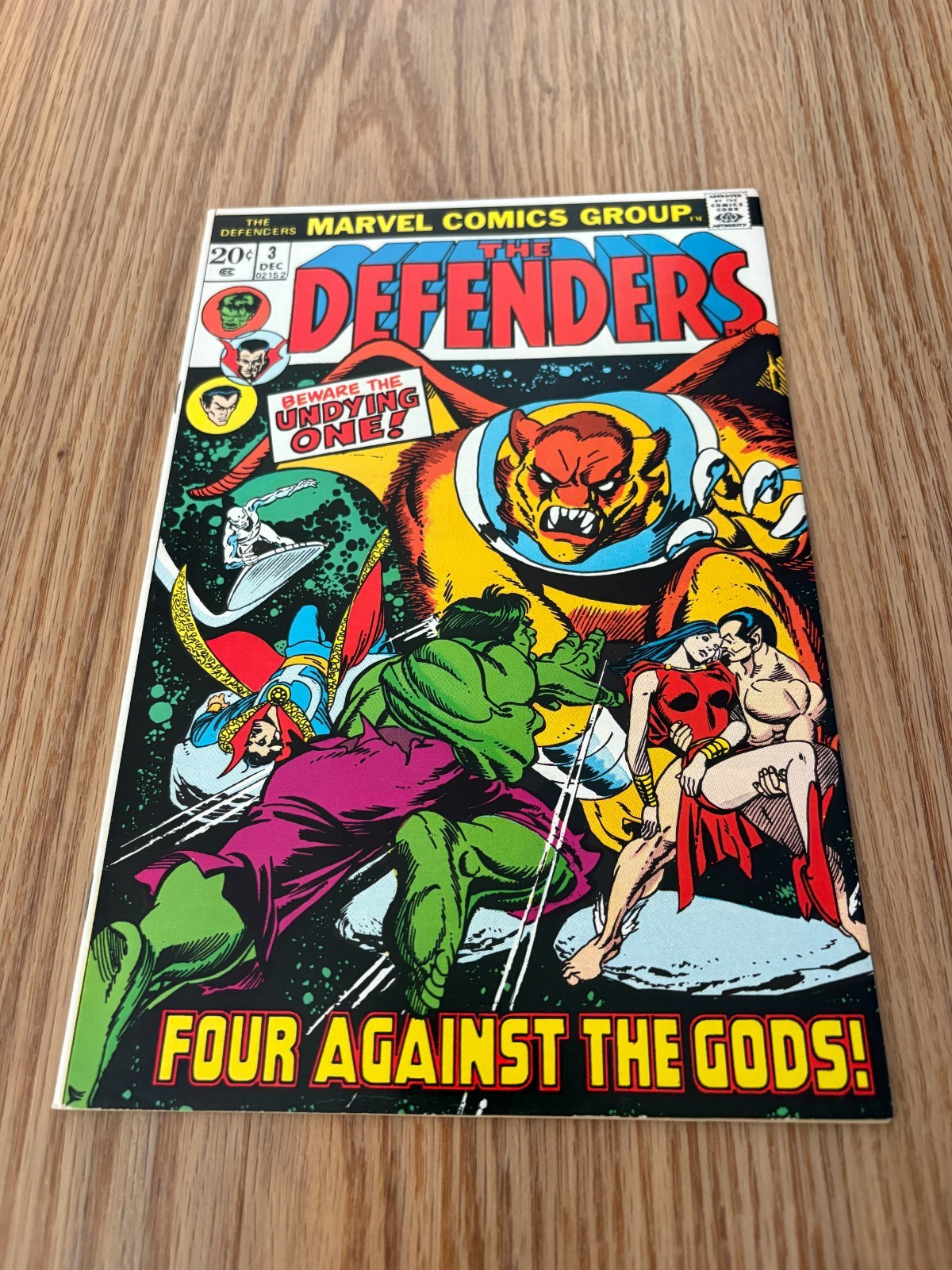 Defenders  3 NM- 9.2  High Grade  Incredible Hulk  Doctor Strange  Sub-Mariner