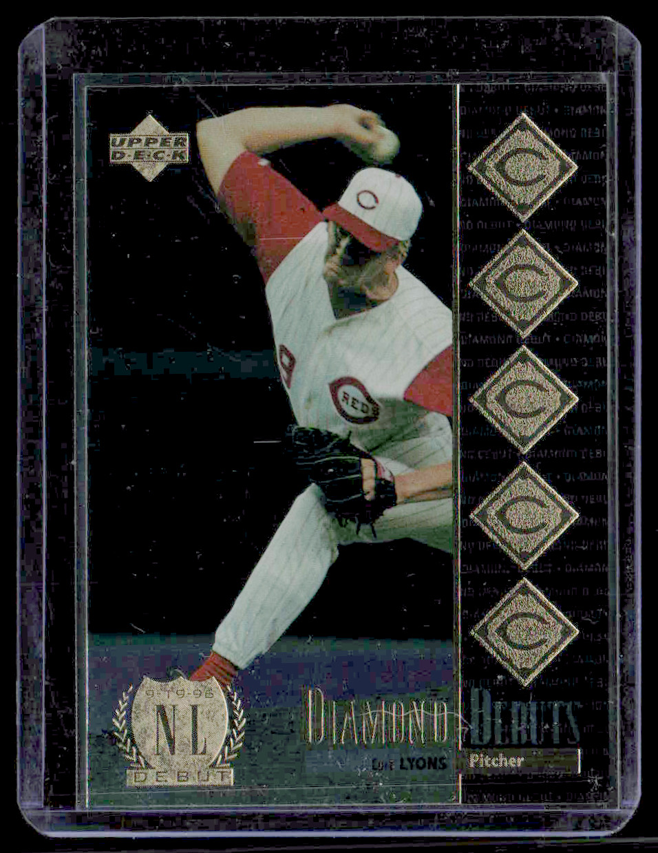 ⚾ 1997 Upper Deck Curt Lyons #469 Reds Vintage 🔥