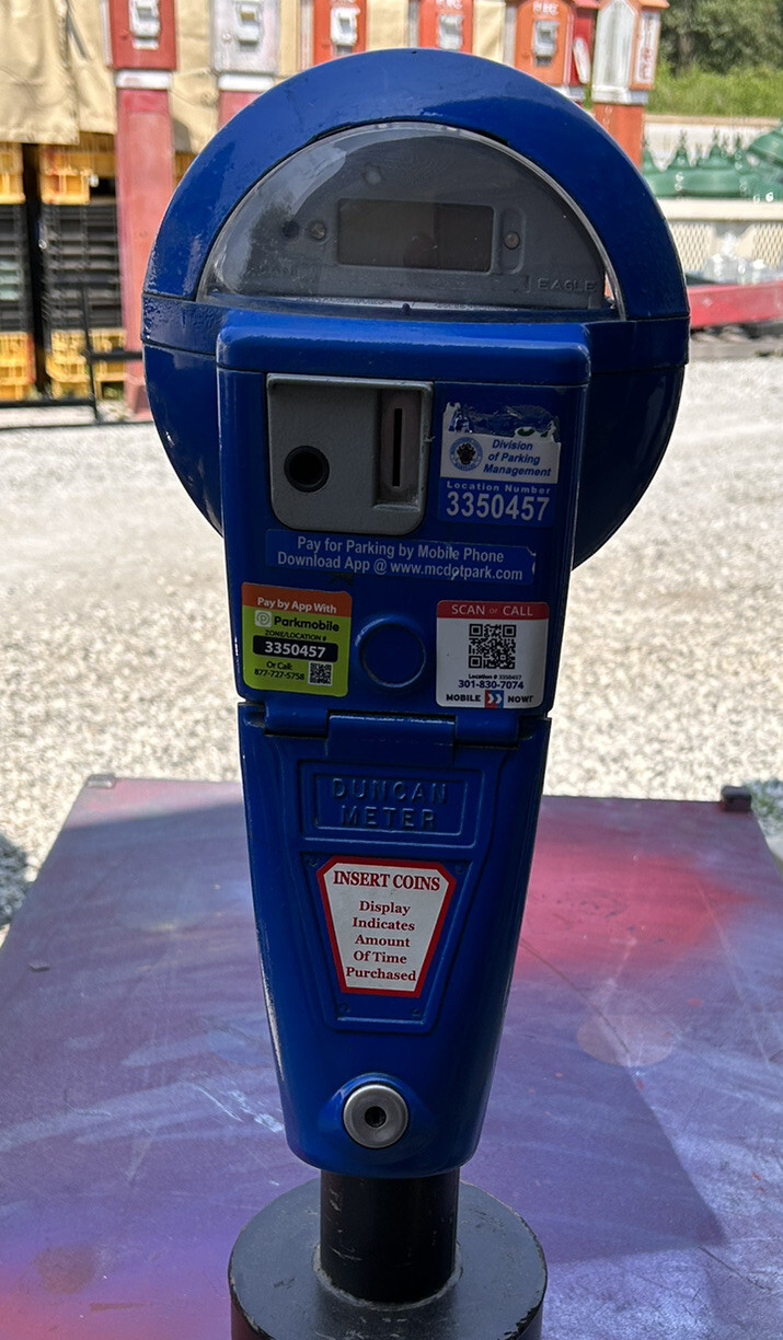 Vintage Duncan Parking Meter Working, Duncan 60 original 
