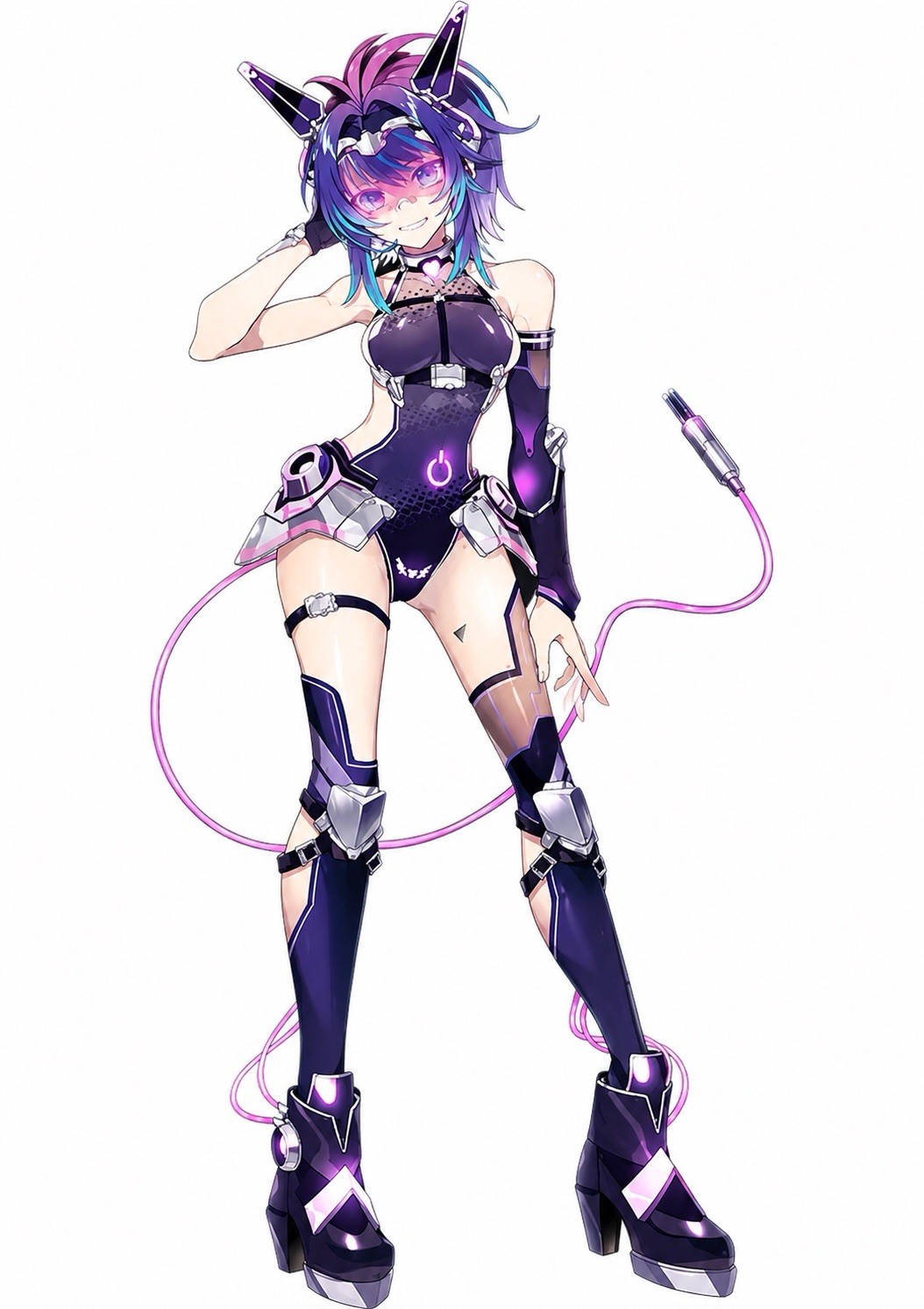 Projekt Melody Glossy Vinyl New  Waifu Weatherproof Anime Sticker 7” Car Decal