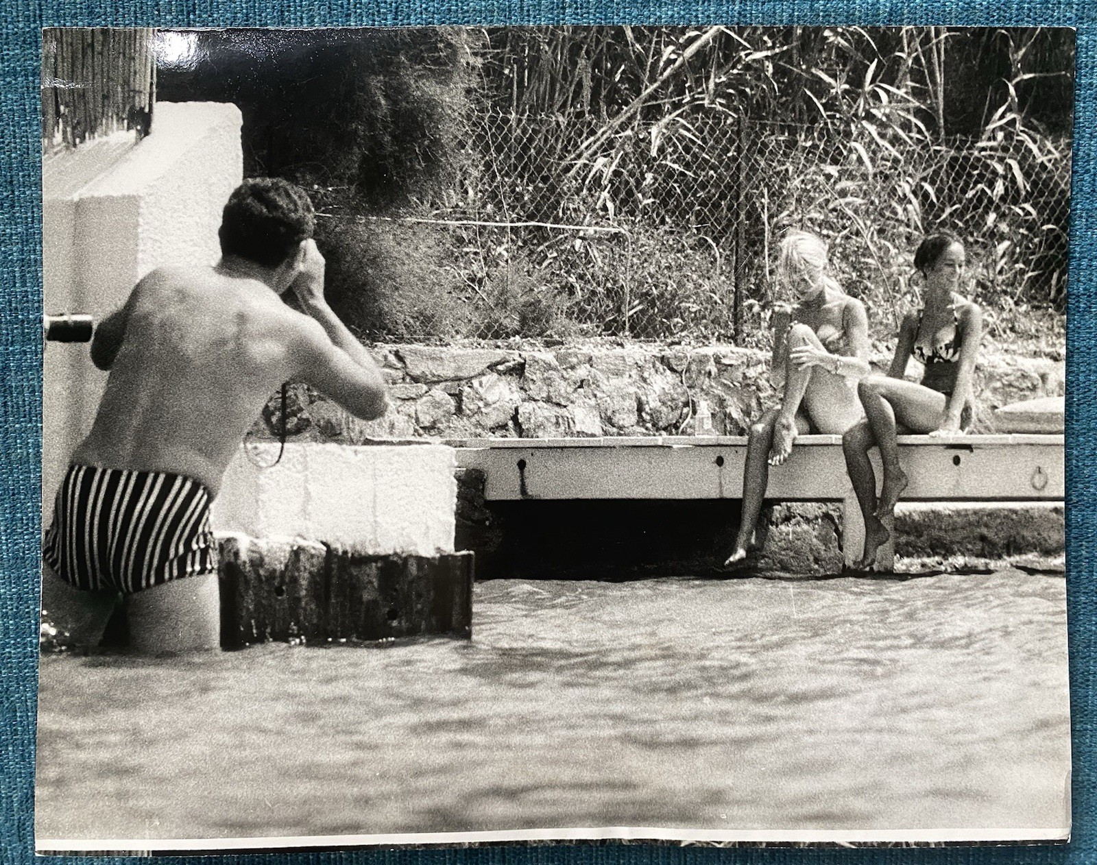 Brigitte Bardot Original 1965 8x10 Silver Gelatin Photo 1976 Print Candid RARE 2
