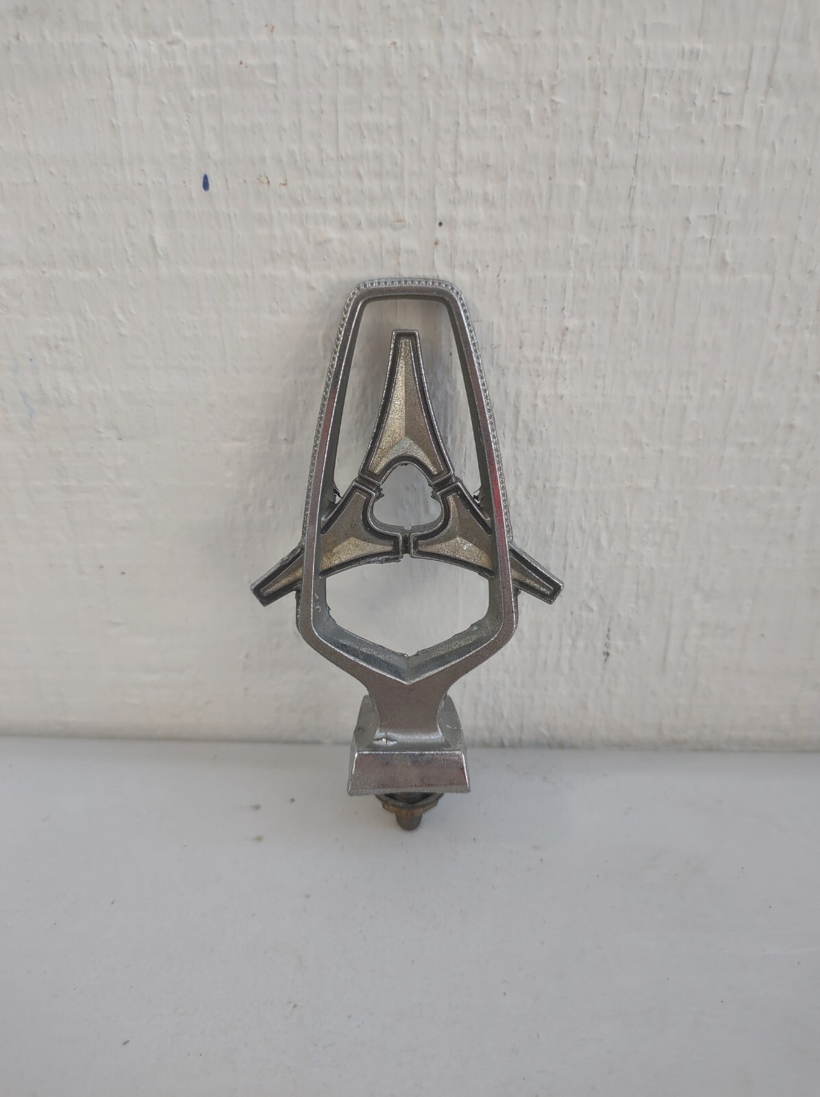 Vintage 1965 Dodge OEM Mopar Hood Ornament Custom 88c Chrome Polara Dart Badge 