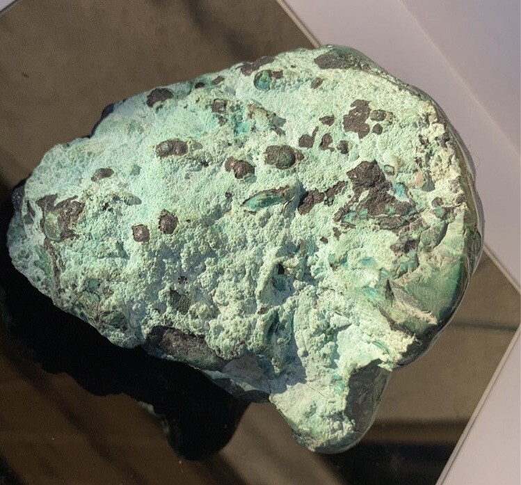 1.20LB Natural Chrysocolla/Malachite Raw&Polished cluster/Amazing mineral sample