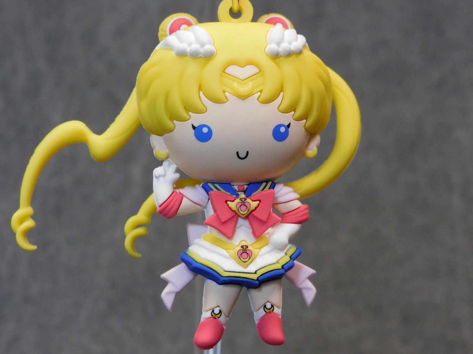 Sailor Moon NEW * Super Sailor Moon Clip * Blind Bag Series 9 Key Chain Monogram