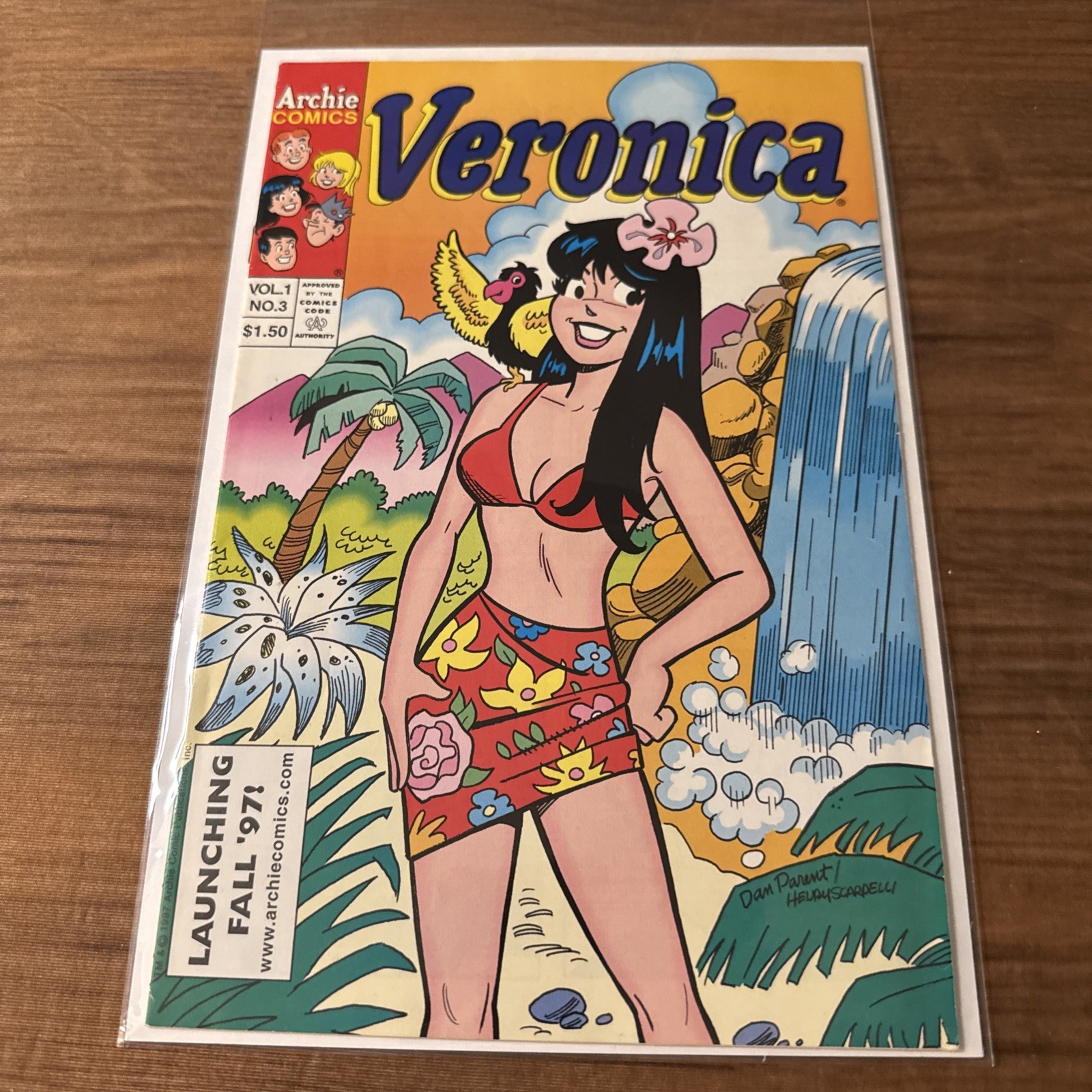 Veronica #37 Newsstand Variant (ARCHIE COMICS Publications, Inc. September 1994) Veronica #37 Newsstand Variant (ARCHIE COMICS Publications, Inc. September 1994)