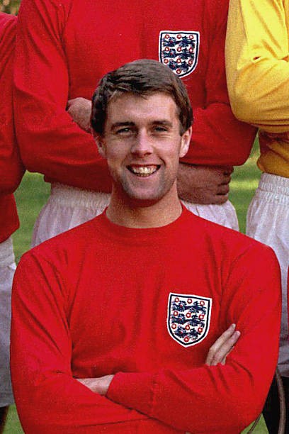 Geoff Hurst England 1966 Historic Old Photo