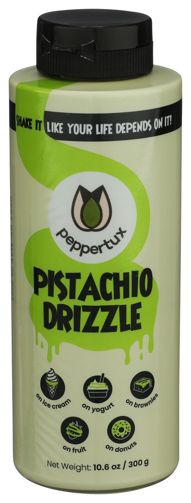 Peppertux Pistachio Drizzle 10.6 Oz Pack Of 6 Peppertux Pistachio Drizzle 10.6 Oz Pack Of 6