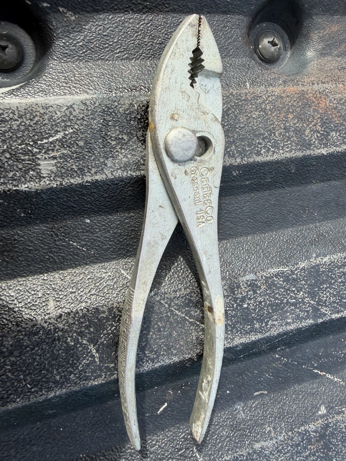 Vintage CeeTeeCo Crescent USA Slip Joint Pliers – 6.5” / 8” Made in USA