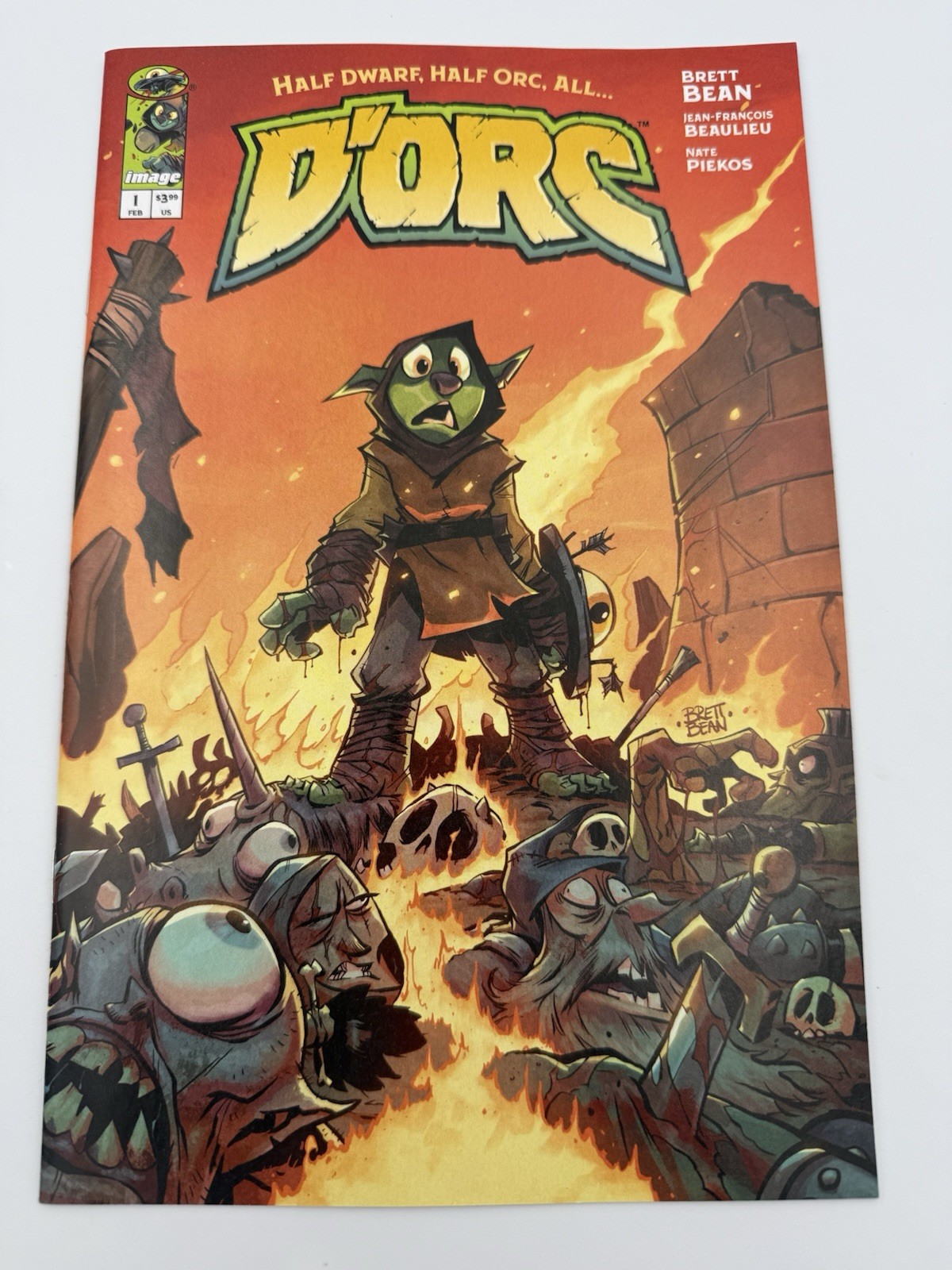 DORC #1 BRETT BEAN COVER A FIRST PRINT 1ST PRINT NM