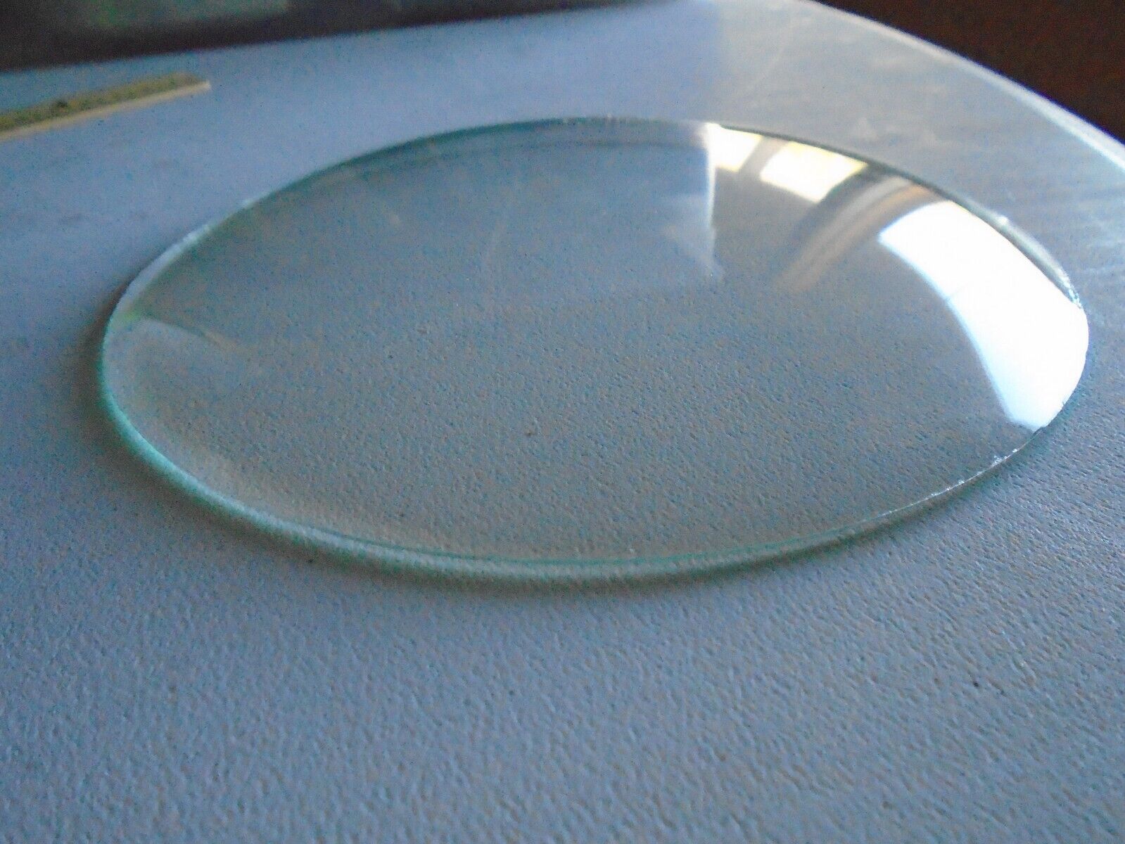 6.25 inch round convex glass
