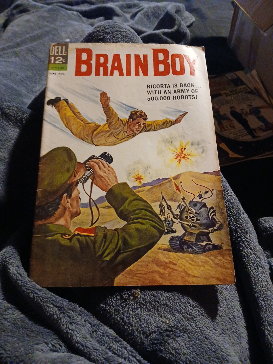 Brain Boy #5 June 1963 It\'s A Bird It\'s A Plane It\'s Brain Boy Silver Age Scifi