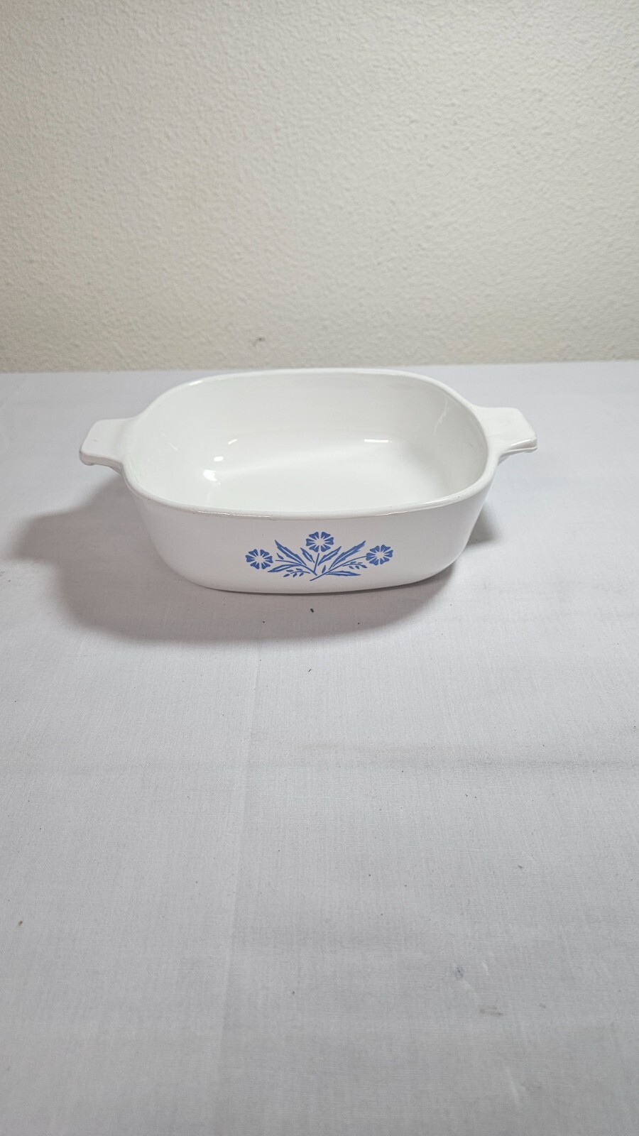 Vtg Corning Ware Blue Cornflower P-1-B 1 qt no lid