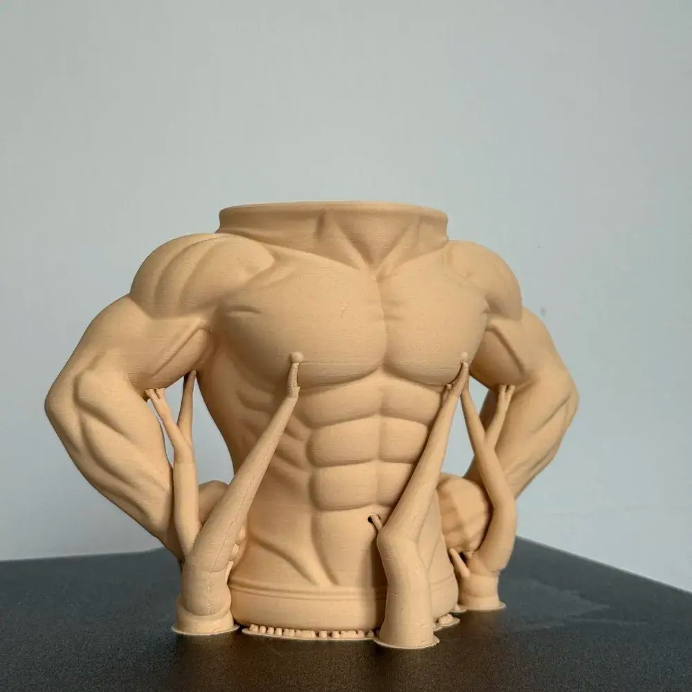 3D Printed Muscle Man Mug – Unique Fitness Gift / Bodybuilder Cup 3D Printed Muscle Man Mug – Unique Fitness Gift / Bodybuilder Cup