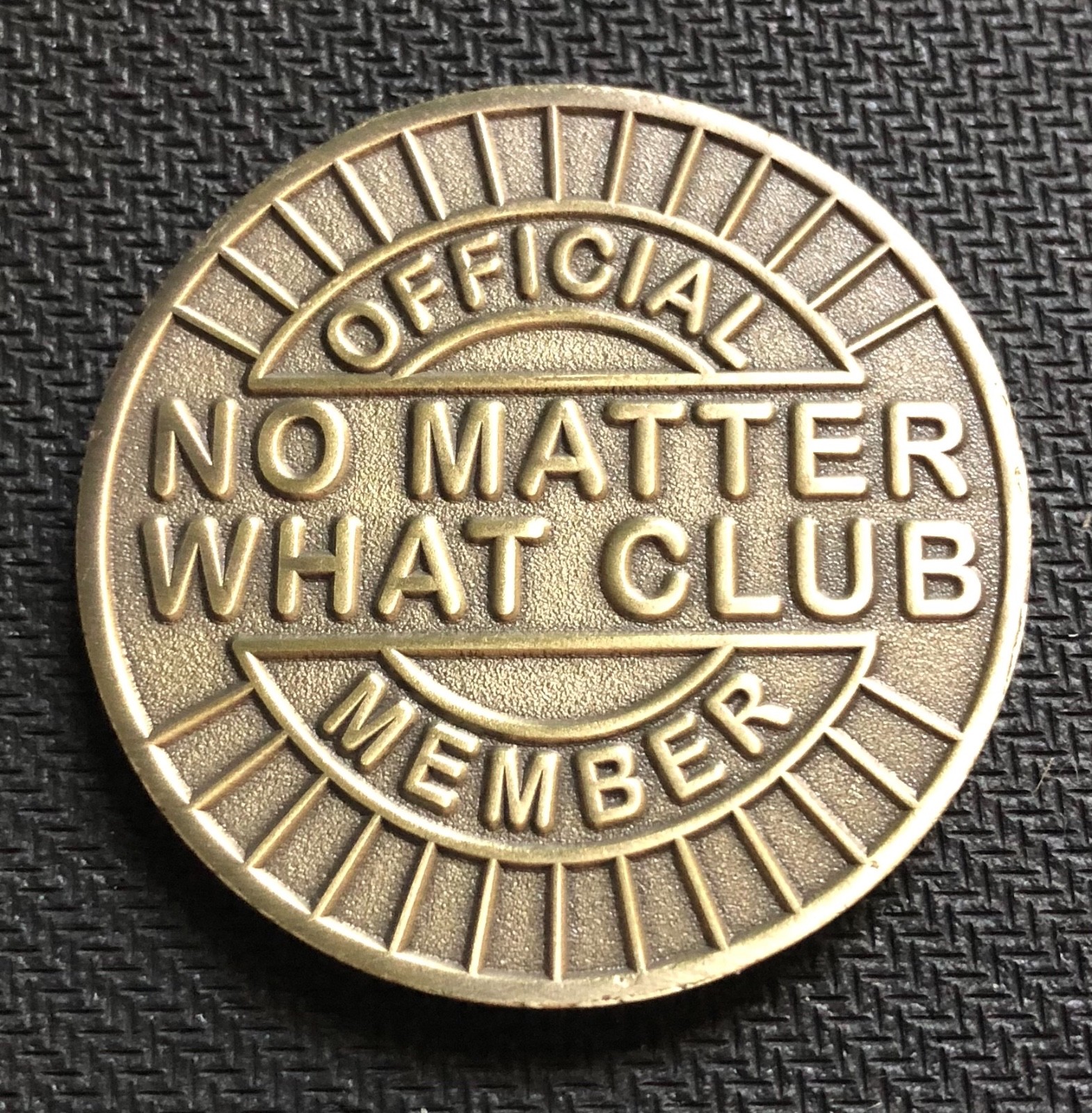 Narcotics-Anonymous-AA-NA-Bronze-Medallion-Coin-No Matter What Club Narcotics-Anonymous-AA-NA-Bronze-Medallion-Coin-No Matter What Club