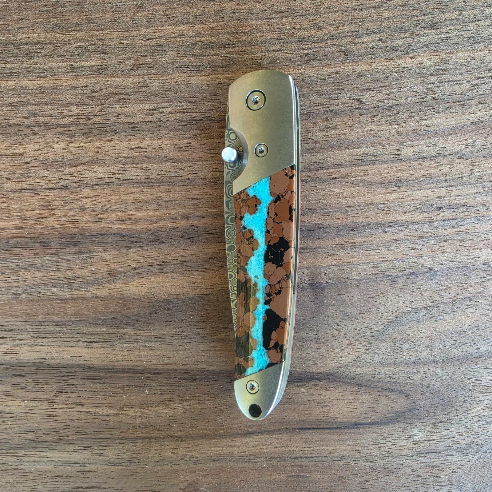 Vein Turquoise Damascus 4
