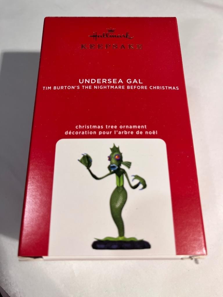 Hallmark Keepsake Ornament 2020 Undersea GalThe NIghtmare Before Christmas NIB