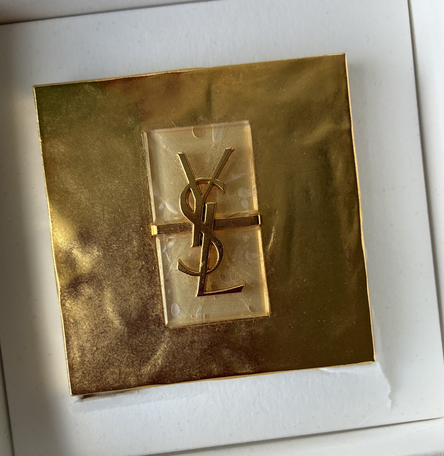 YSL Vintage NEW Exceptional Powder Rechargeable Refillable Yves #3Melon NEW