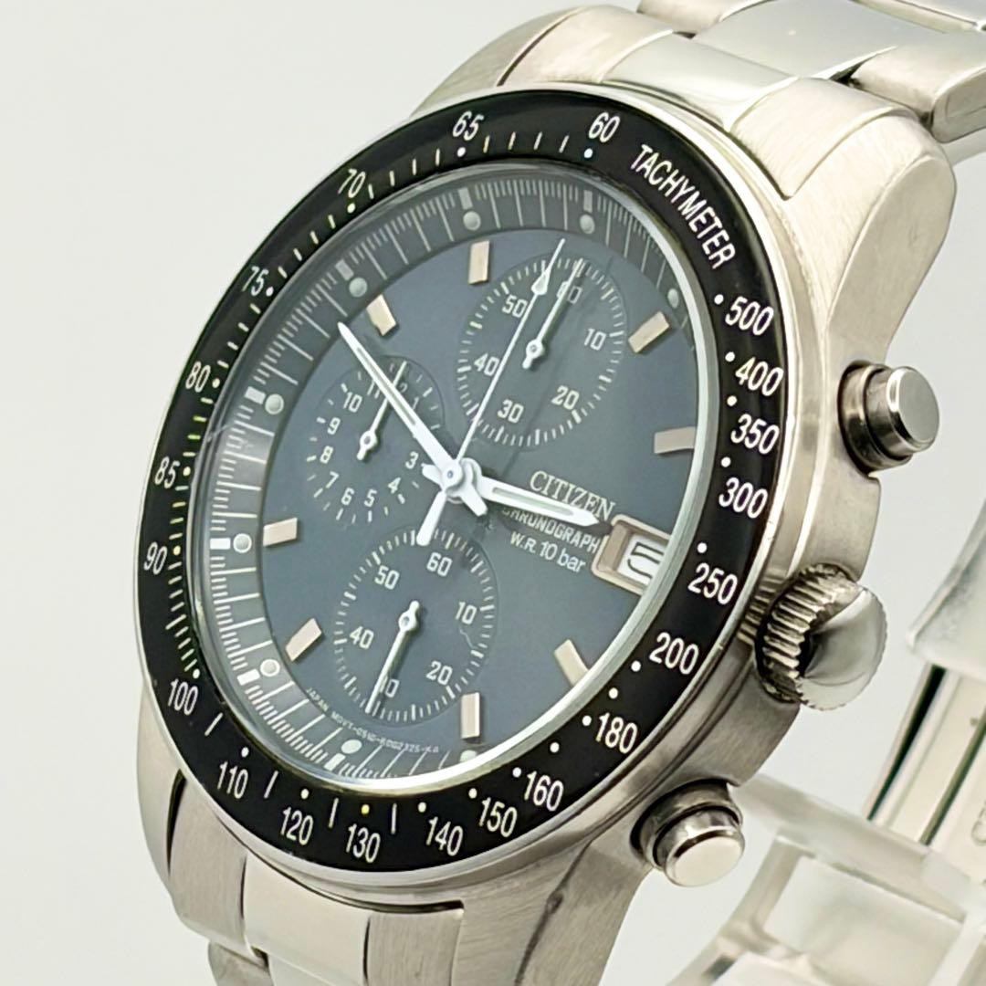 Working CITIZEN Chronograph Men's Watch Citizen Speedy Battery