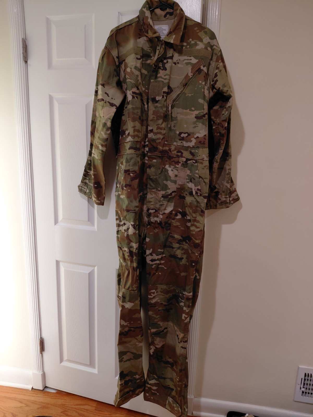 New Army OCP Mechanic Camo Coveralls Med Motor Pool Overall 8415-01-664-3140 NEW