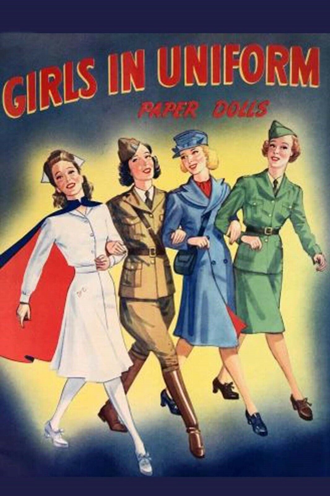 Girls in uniform poster WW2 Photo Glossy 4*6 in X013