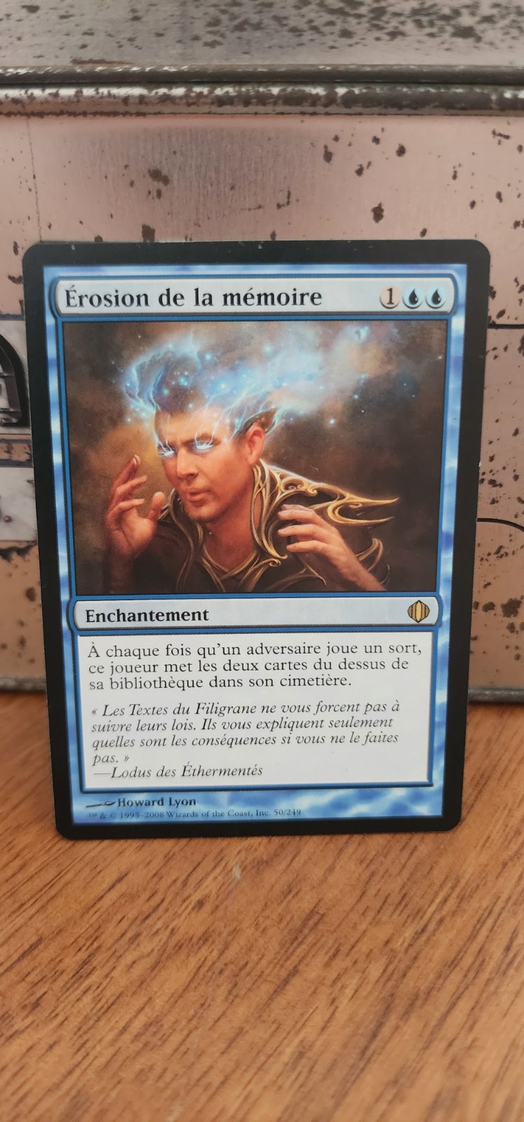 Memory Erosion / Memory MTG FR Blue 1UU 50/249 Alara Shards