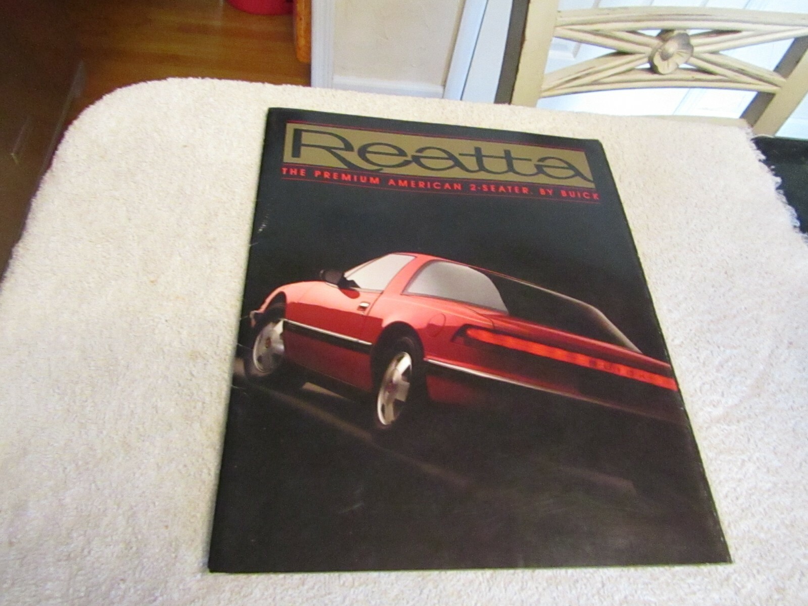 Vintage 1988 Buick Reatta OEM Dealer New Car Sales Brochure NOS