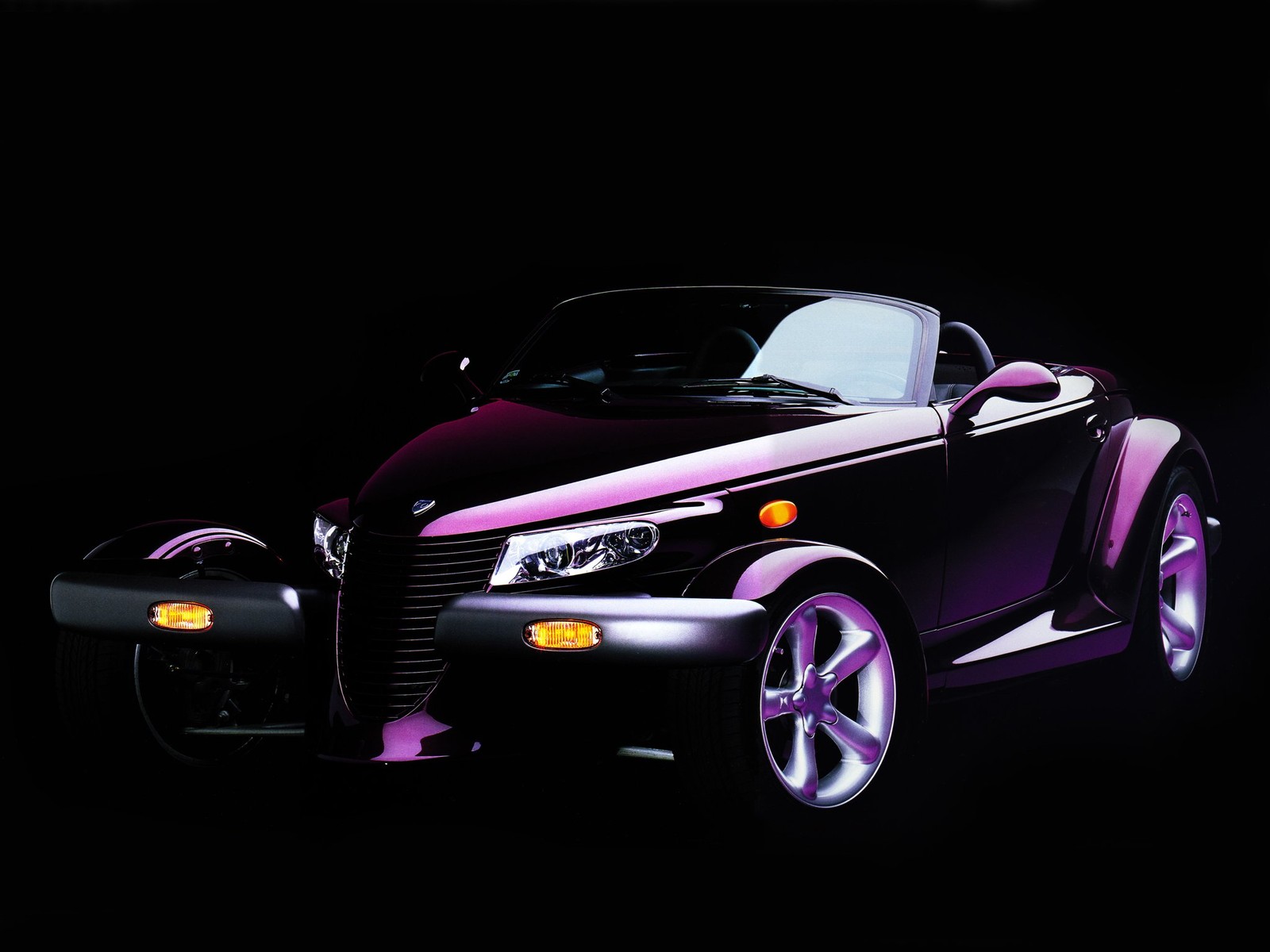 Cars 1997 02plymouth prowler Art Print Poster 11x17