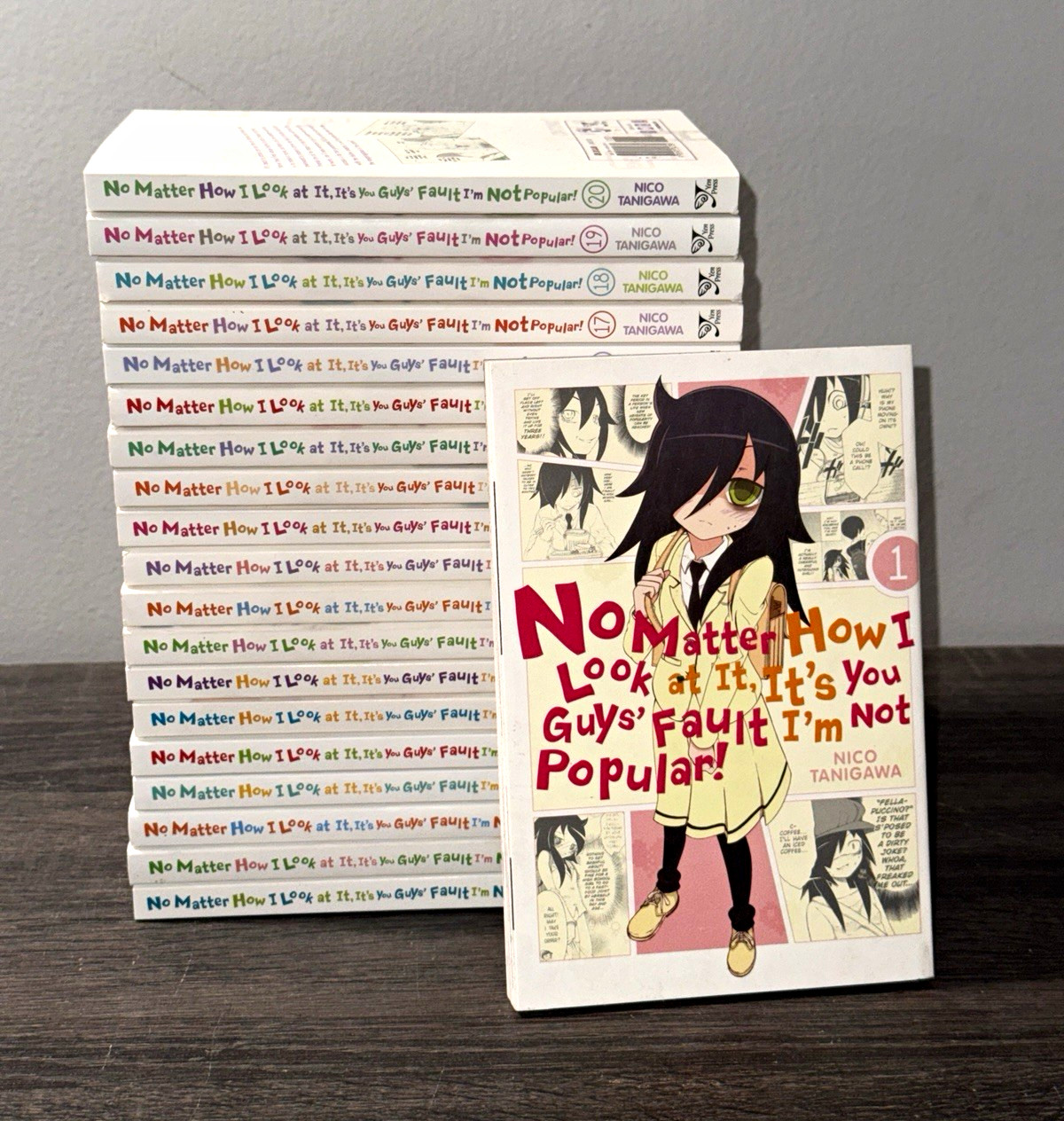 No Matter How I Look at It, It’s You Guys Fault I’m Not Popular Manga Set